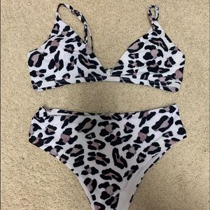 leopard bikini